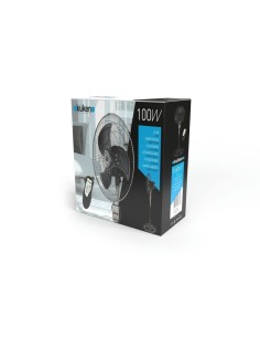 Ventilador de Pie 100W Negro con Mando 3 Velocidades Kuken 2