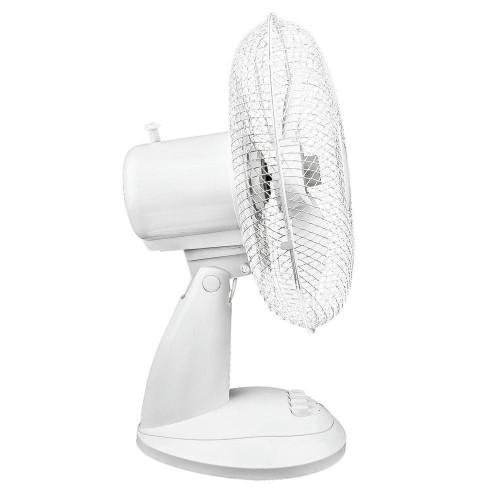 Ventilador Sobremesa 45W Kuken Blanco 3 Velocidades Ajustables