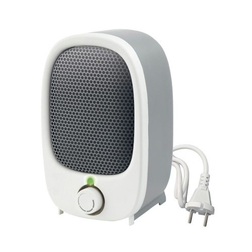 Calefactor Eléctrico Portátil Compacto Kuken Blanco 600W Calefactor Eléctrico Portátil Compacto Kuken Blanco 600W