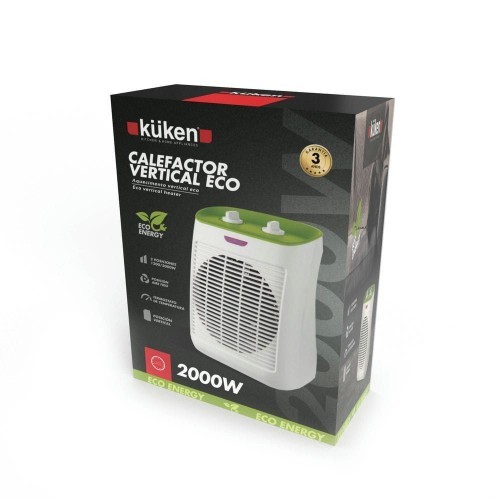 Calefactor Eléctrico Eco Energy Vertical Kuken 1200/2000W Calefactor Eléctrico Eco Energy Vertical Kuken 1200/2000W