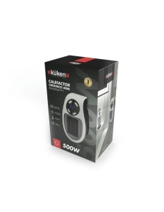 Mini Calefactor Cerámico Kuken 500W Enchufable 2