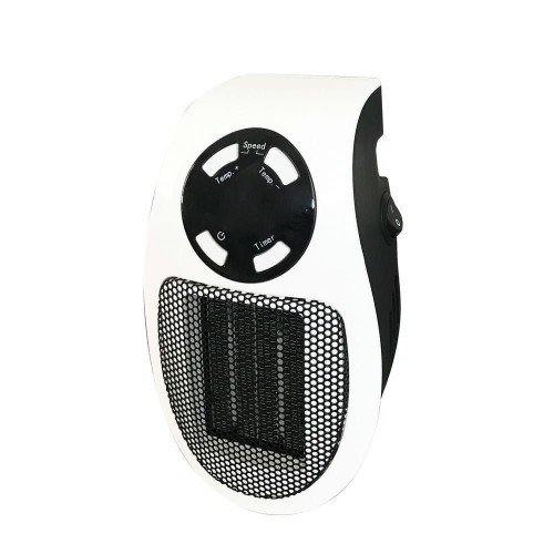 Mini Calefactor Cerámico Kuken 500W Enchufable Mini Calefactor Cerámico Kuken 500W Enchufable