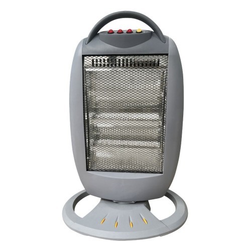 Estufa Halógena Oscilante 3 Intensidades 400/800/1200W Kuken