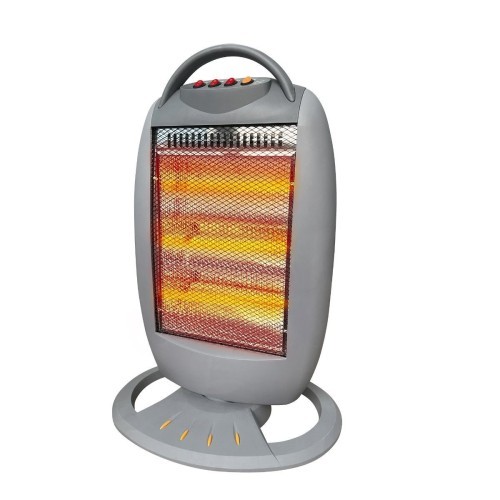 Estufa Halógena Oscilante 3 Intensidades 400/800/1200W Kuken