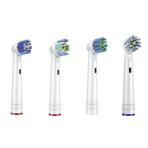 Surtido 4 Cabezales de Cepillos de Dientes Eléctrico Kuken (34144)