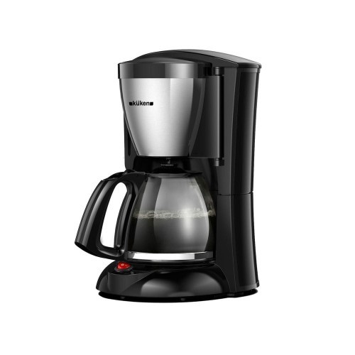 Cafetera de Goteo Kuken Inoxidable 10-12 Tazas 1000W 1.25L