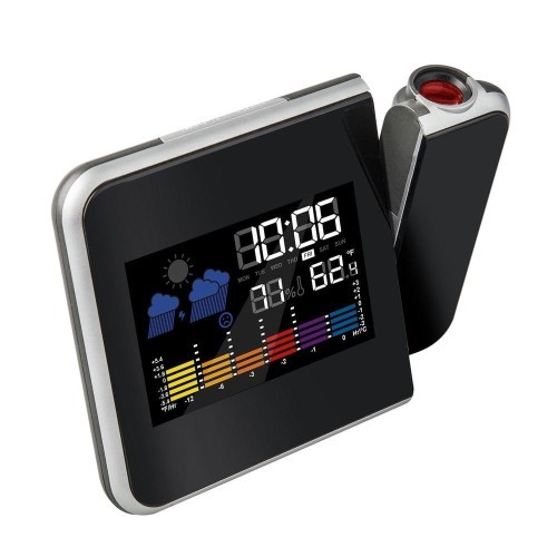 Estación Meteorológica Interior con Reloj Despertador Kuken Estación Meteorológica Interior con Reloj Despertador Kuken