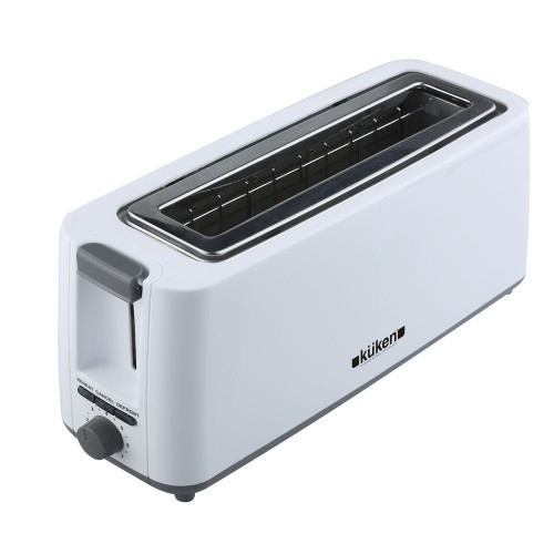 Kuken Tostadora Eléctrica Grande Blanca 900W 1 Ranura Kuken Tostadora Eléctrica Grande Blanca 900W 1 Ranura