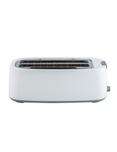 Tostadora Eléctrica 1400W Blanca Doble Ranura 4 Piezas 2