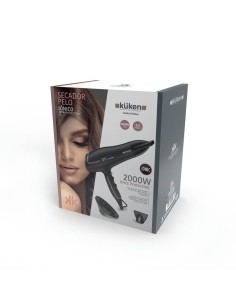 Secador Profesional Iónico Negro 2000W Kuken 2