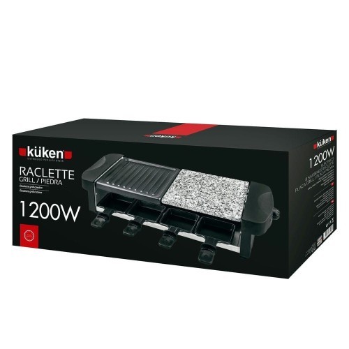 Kuken Raclette Grill / Piedra 1200W 500x210x125 mm