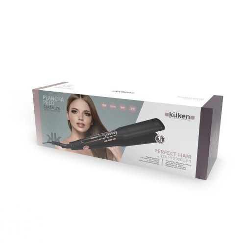 Plancha de Pelo Alisadora Cerámica 70W Kuken