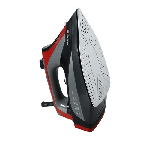 Kuken Plancha de Vapor 3000W Rojo Suela Acero Inoxidable Kuken Plancha de Vapor 3000W Rojo Suela Acero Inoxidable