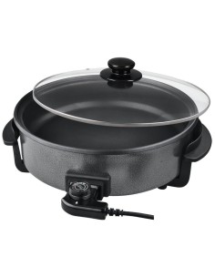 Cazuela Eléctrica Pizza Pan Antiadherente 1500W Kuken 40x7CM 2