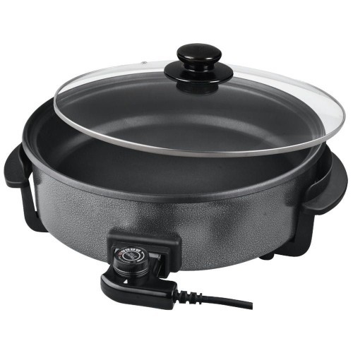 Cazuela Eléctrica Pizza Pan Antiadherente 1500W Kuken 40x7CM Cazuela Eléctrica Pizza Pan Antiadherente 1500W Kuken 40x7CM