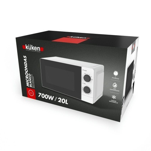 Microondas Kuken Blanco 700W 20 Litros Microondas Kuken Blanco 700W 20 Litros