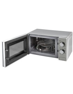 Microondas con Grill 700W 20 Litros Acero Inoxidable Kuken 2