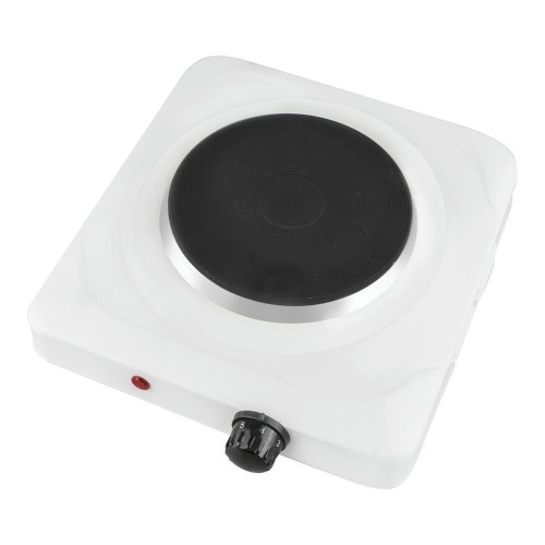 Hornillo Eléctrico Portátil Blanco 1000W 1 Placa Eléctrica Kuken
