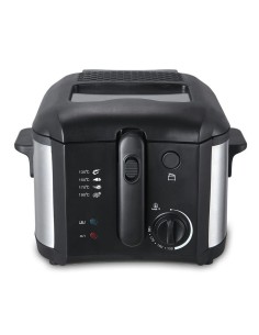 Freidora Eléctrica 1400W 2L Inoxidable con Termostato Kuken 2