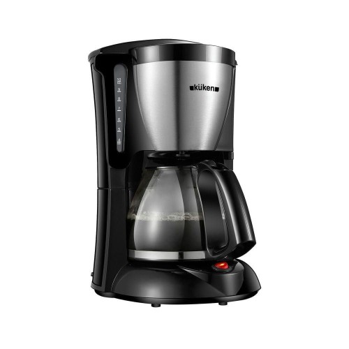 Cafetera de Goteo Kuken Inoxidable 10-12 Tazas 1000W 1.25L