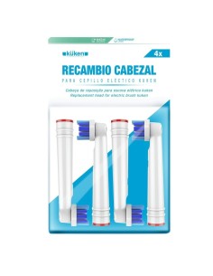 Pack de 4 Cabezales FlexiSoft Cepillo Eléctrico Kuken (34144) 2