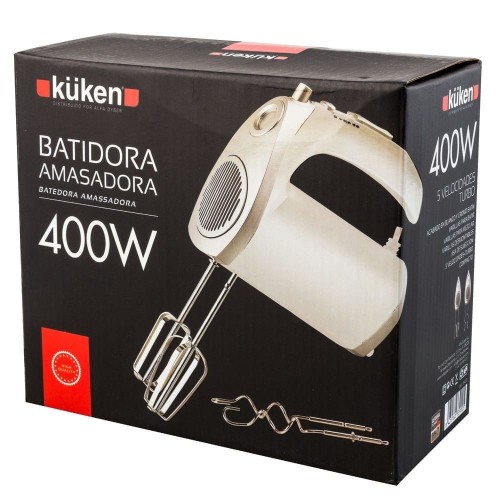 Kuken Batidora Amasadora Profesional Blanca 400W