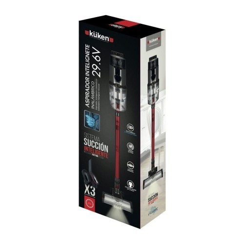Aspirador Inteligente 2 en 1 Kuken 29.6V con Batería Recargable