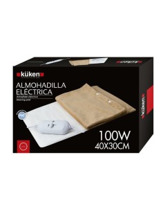 Almohadilla Eléctrica Lumbar Kuken 100W 40x30CM con Funda 2
