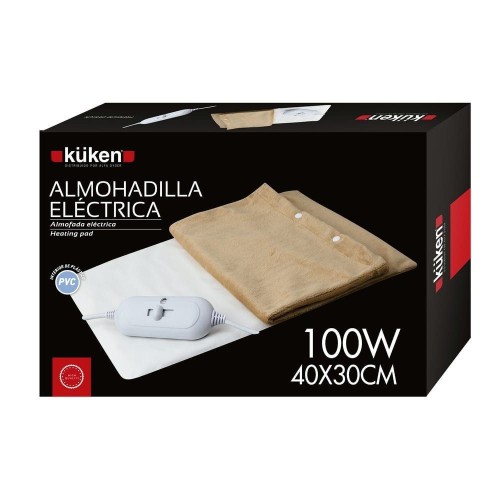 Almohadilla Eléctrica Lumbar Kuken 100W 40x30CM con Funda