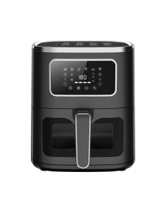 Freidora de Aire Digital Black con Ventana 1500W 5 Litros 2