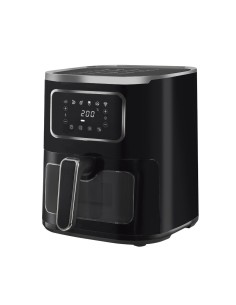 Freidora de Aire Digital Black con Ventana 1500W 5 Litros