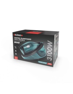 Kuken Centro de Planchado 3100W 8 Bar con Suela Cerámica 2