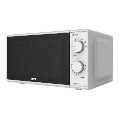 Microondas EDM 20L 700W Blanco Modelo 2024