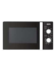Microondas EDM 700W Con Grill 1000W Black Design 2