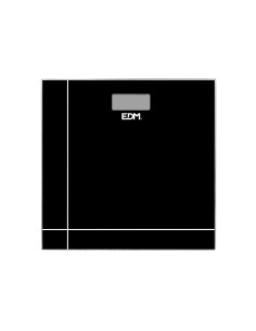 EDM 07521 Báscula De Baño Digital LCD Negra Máximo 180Kg 2