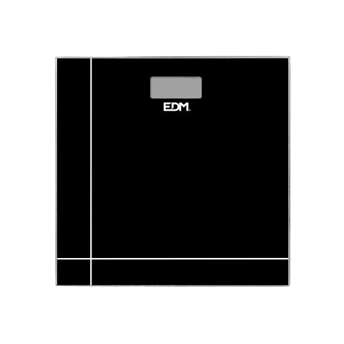EDM 07521 Báscula De Baño Digital LCD Negra Máximo 180Kg EDM 07521 Báscula De Baño Digital LCD Negra Máximo 180Kg