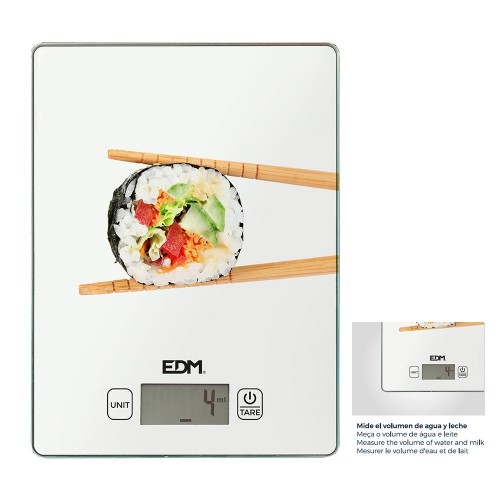 Balanza EDM de Cocina Digital Pesaje Máximo 5Kg 07526