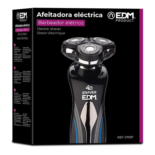 Afeitadora Eléctrica EDM Profesional Recargable 3W 07597