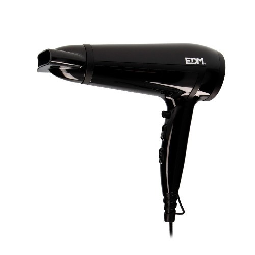 EDM Secador de Cabello Negro 2000W 07628 EDM Secador de Cabello Negro 2000W 07628