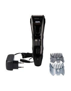 Cortadora de Pelo EDM Negra Recargable 10W + Accesorios 2