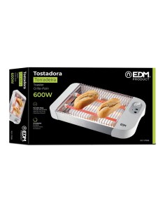 EDM Tostador de Pan Horizontal con Temporizador 600W 07636 2