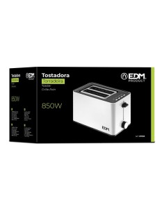 Tostadora EDM Doble Ranura White Design 850W 07638 2