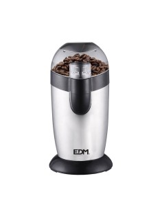 Molinillo de Café Eléctrico EDM Acero Inoxidable 120W 07651