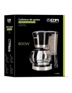 Cafetera de Goteo EDM 12 Tazas 800W Función Anti-Goteo 07652 2