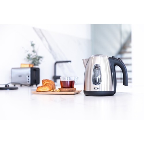 Hervidor de Agua Eléctrico "Kettle" EDM 2200W 1,7L 07656