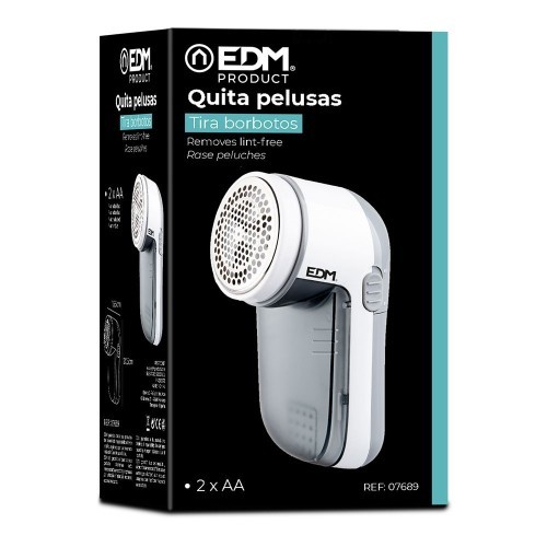 Quita Pelusas Eléctrico a Pilas EDM 07689 Quita Pelusas Eléctrico a Pilas EDM 07689