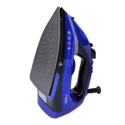 Plancha De Vapor Profesional EDM 2000W Azul 07713 Plancha De Vapor Profesional EDM 2000W Azul 07713