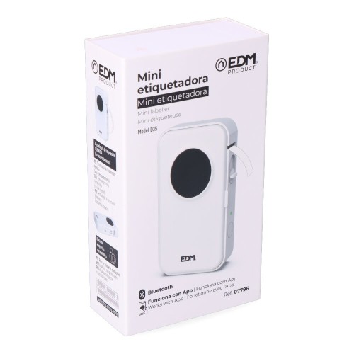 EDM Mini Etiquetadora Portátil Bluetooth 07796