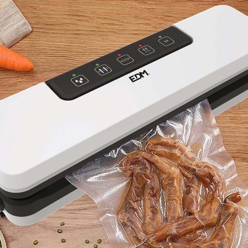 Envasadora al Vacío EDM Portátil Blanca 90W 07817