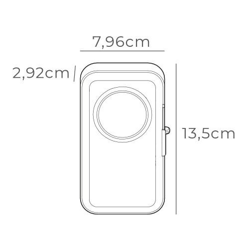 EDM Mini Etiquetadora Portátil Bluetooth 07796